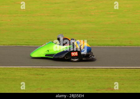 Darlington und District Motor Club im Cadwell Park Stockfoto