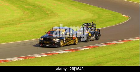 Darlington und District Motor Club im Cadwell Park Stockfoto