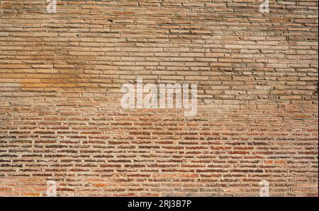 Old Brick Wall in Toulouse, France Stock Photo