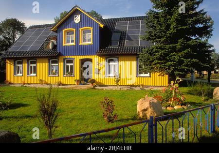 Wohnarchitektur, geboren, Ostdeutschland Stockfoto