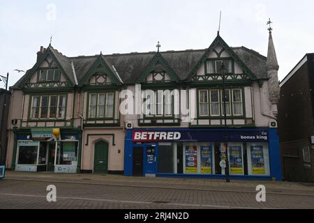 Geschäfte in der nähe von lowestoft, suffolk Stockfoto