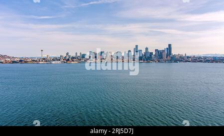 Die Skyline von Seattle, Washington Stockfoto