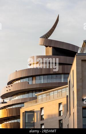 Das neue St James Quarter Einkaufszentrum Spirale Stockfoto