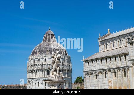 piazza dei miracoli in pisa Stockfoto