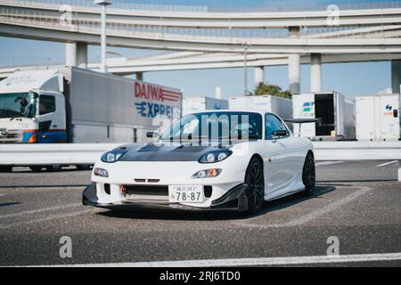 Mazda RX-7 in Tokio Stockfoto