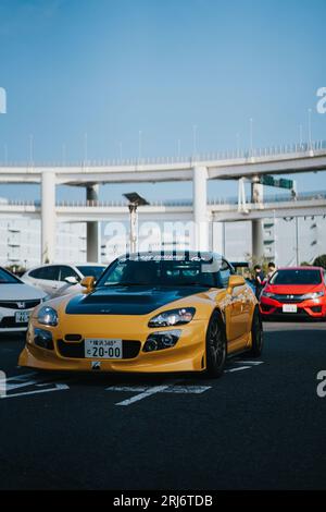 Modifizierter Honda S2000 in Japan. Stockfoto