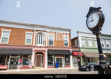 York South Carolina, außen, Vordereingänge des Gebäudes, Geschäft Geschäft Geschäft Händler Markt Markt, Verkauf Kauf, Shopping Shopper Economy, Stockfoto