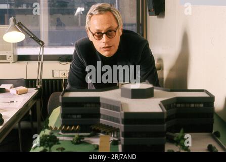 Dieter Rams deutscher Industriedesigner Braun Design Director. Stockfoto