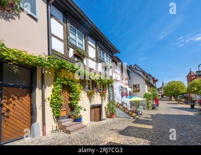 Altstadt von Vogtsburg-Burkheim, Kaiserstuhl, Baden-Württemberg, Deutschland, Europa Stockfoto