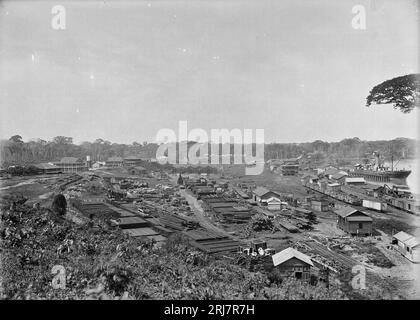 Vista Panorâmica de Porto Velho 1910 von Dana B. Merrill Stockfoto