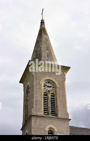 Pfarrkirche, Pfarrkirche, Markt Sankt Martin, Sopronszentmárton, Landsee, Lánzsér, Burgenland, Österreich, Europa Stockfoto