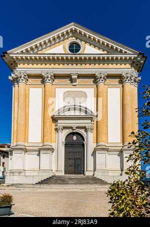 Italien Veneto Mel Kirche Santa Maria Annunziata (18. Jahrhundert) Stockfoto