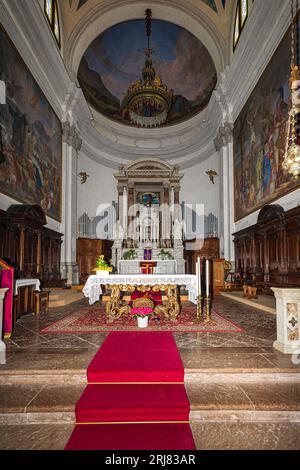 Italien Veneto Mel Kirche Santa Maria Annunziata (18. Jahrhundert) Stockfoto