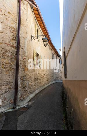 Italien Veneto Mel Via Mazzini Stockfoto