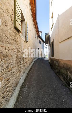 Italien Veneto Mel Via Mazzini Stockfoto