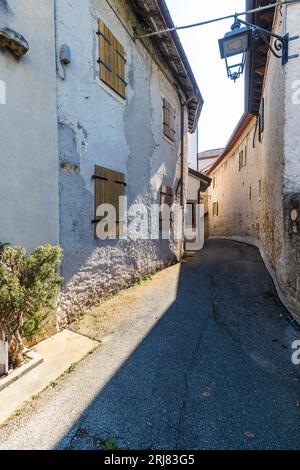 Italien Veneto Mel Via Mazzini Stockfoto