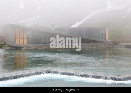 Besucherzentrum, Trollstigen, Andalsnes, More og Romsdal County, Norwegen, Skandinavien Stockfoto