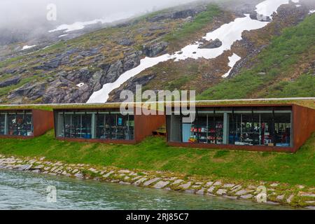 Besucherzentrum, Trollstigen, Andalsnes, More og Romsdal County, Norwegen, Skandinavien Stockfoto