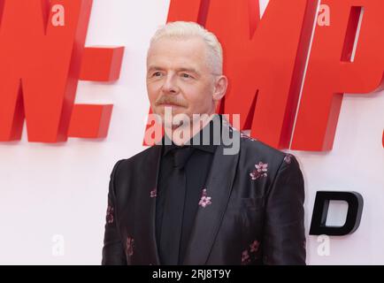 London, Großbritannien. 22. Juni 2023. Simon Pegg nimmt am Odeon Luxe Leicester Square in London an der Mission: Impossible - Dead Reckoning Teil 1 Teil. Credit: S.A.M./Alamy Live News Stockfoto