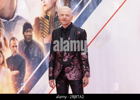 London, Großbritannien. 22. Juni 2023. Simon Pegg nimmt am Odeon Luxe Leicester Square in London an der Mission: Impossible - Dead Reckoning Teil 1 Teil. Credit: S.A.M./Alamy Live News Stockfoto