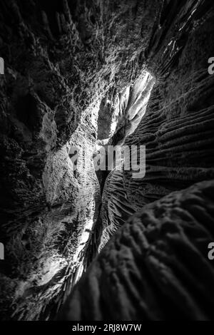 Felsformationen in den Lehman Caves im Great Basin National Park, Nevada Stockfoto