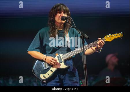 Henham Park, Suffolk, Großbritannien. Juli 2023. Performances Day 2 Latitude Festival 2023 21.07.2023 mit: The Beths Where: Southwold, Großbritannien Wann: 21 Jul 2023 Credit: WENN.com Stockfoto