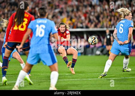 Sydney, NSW, Australien, Mariona Caldentey FIFA Frauen-Weltmeisterschaft 2023 Finale Spanien gegen England im Stadion Australien (Accor Stadium) 20. August 2023, Sydney, Australien. (Keith McInnes/SPP) Credit: SPP Sport Press Photo. Alamy Live News Stockfoto