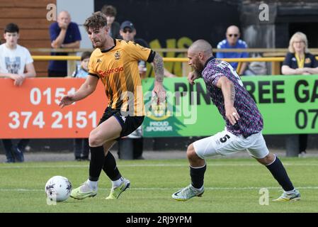 Southport gegen Boston United 19. August 2023 Big Help Stadium .Southport. Vanarama National League North. Southport 0 Boston United 2 Stockfoto