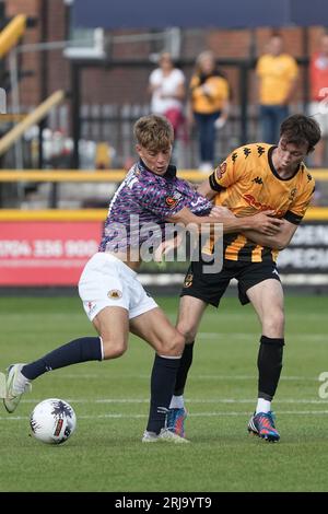 Southport gegen Boston United 19. August 2023 Big Help Stadium .Southport. Vanarama National League North. Southport 0 Boston United 2 Stockfoto