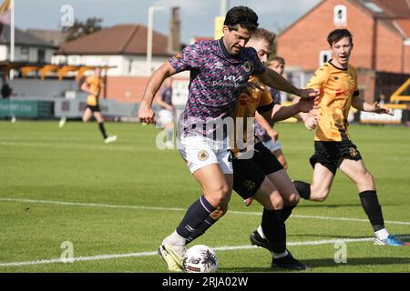 Southport gegen Boston United 19. August 2023 Big Help Stadium .Southport. Vanarama National League North. Southport 0 Boston United 2 Stockfoto