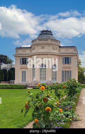Schloss Bagatelle im Park Bagatelle - Paris, Frankreich Stockfoto