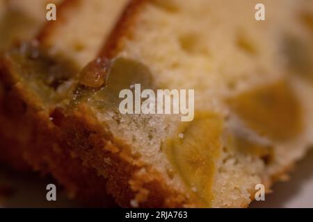 Köstlicher Süßkartoffelkuchen. Stockfoto