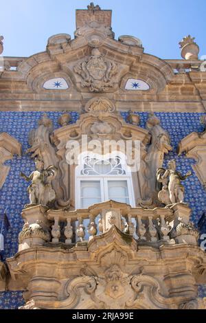 In Braga, Portugal, Am 07, 17, 2023, Palácio do Raio oder Casa do Mexicano Stockfoto