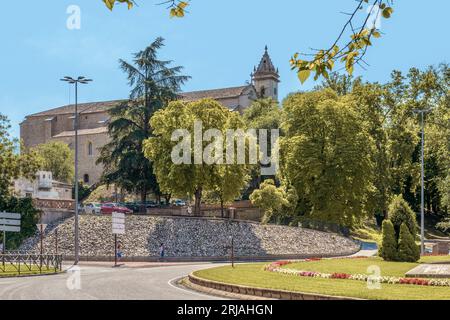 fort, Kloster oder Kloster von San Francisco, architektonischer Komplex von Guadalajara. Seit 1808 war es eine Militärfestung und heute gehört sie der Stadt Stockfoto