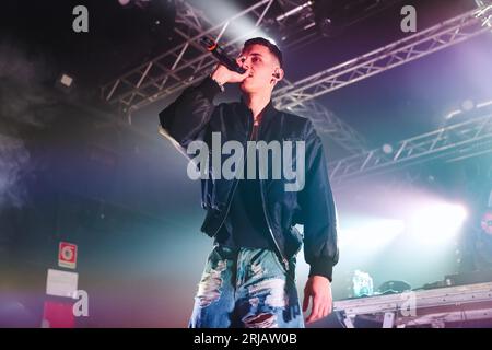 Mailand, Italien. 28. März 2023. Aron Piper tritt am 28. März 2023 live im Magazzini Generali in Mailand auf (Foto: Alessandro Bremec/NurPhoto) Credit: NurPhoto SRL/Alamy Live News Stockfoto