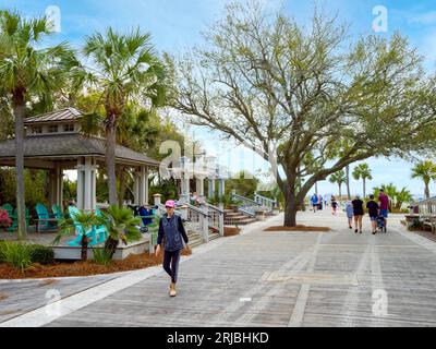 Colony Beach Hilton Head Island, South Carolina, Vereinigte Staaten von Amerika Stockfoto