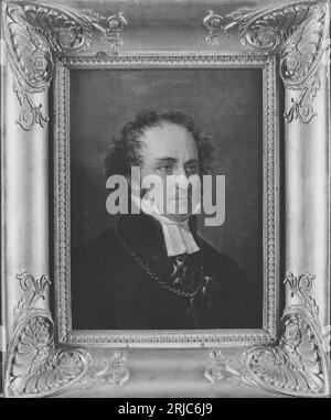 Johan Olof Wallin, 1779-1839. Ärkebiskop, Skald 1836 von Johan Gustaf Sandberg Stockfoto