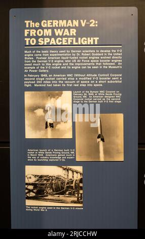 National Museum der United States Air Force in Dayton Ohio Stockfoto