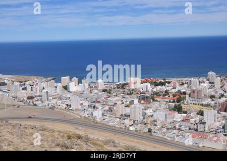 Panorámicas Cerro Chenque Stockfoto