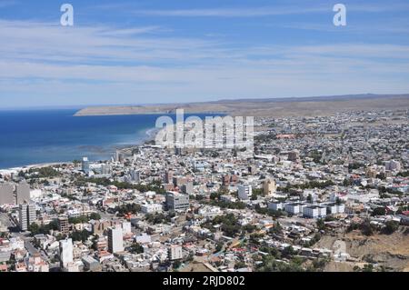 Panorámicas Cerro Chenque Stockfoto