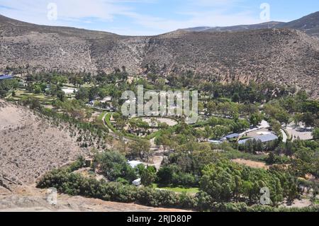 Panorámicas Cerro Chenque Stockfoto