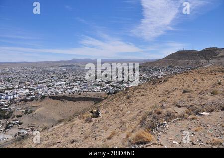 Panorámicas Cerro Chenque Stockfoto