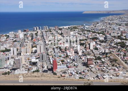 Panorámicas Cerro Chenque Stockfoto