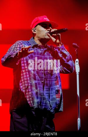 Ungarn 11. August 2023 Loyle Carner live beim Sziget Festival in Budapest © Andrea Ripamonti / Alamy Stockfoto