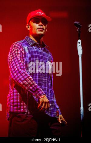 Ungarn 11. August 2023 Loyle Carner live beim Sziget Festival in Budapest © Andrea Ripamonti / Alamy Stockfoto