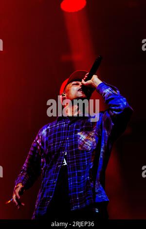 Ungarn 11. August 2023 Loyle Carner live beim Sziget Festival in Budapest © Andrea Ripamonti / Alamy Stockfoto