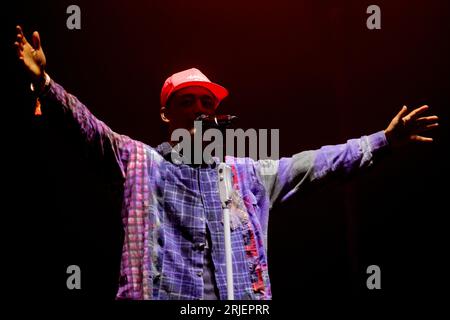 Ungarn 11. August 2023 Loyle Carner live beim Sziget Festival in Budapest © Andrea Ripamonti / Alamy Stockfoto