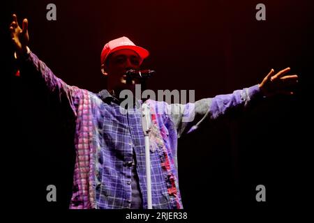 Ungarn 11. August 2023 Loyle Carner live beim Sziget Festival in Budapest © Andrea Ripamonti / Alamy Stockfoto