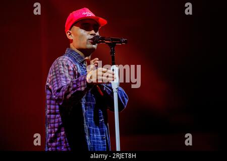 Ungarn 11. August 2023 Loyle Carner live beim Sziget Festival in Budapest © Andrea Ripamonti / Alamy Stockfoto