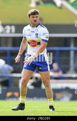 Leeds, England - 20. August 2023 Warrington Wolves’ Jordy Crowther. Rugby League Betfred Super League, Leeds Rhinos vs Warrington Wolves im Headingley Stadium, Leeds, UK Stockfoto